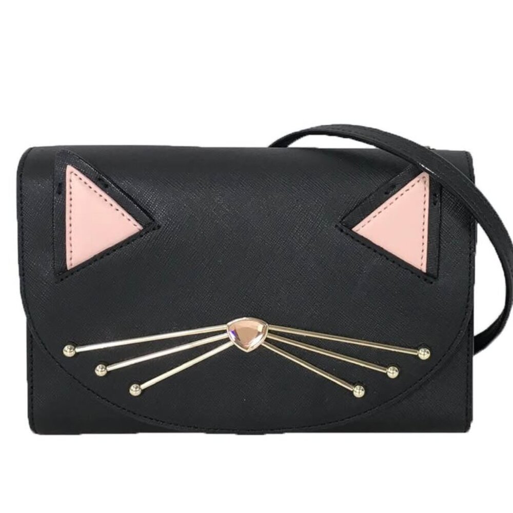 NFS Kate Spade jazz it up kitty clutch